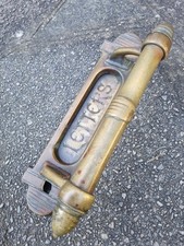 Antique Brass Letter Box Plate