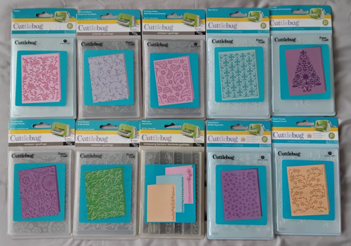 Cuttlebug embossing - cuttlebug,