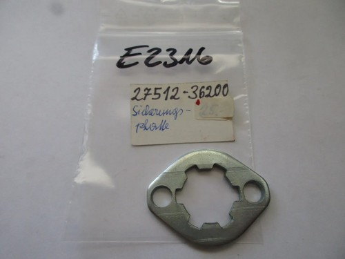 Safety plate e2316 suzuki - safety, rv