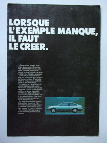 Opel monza orig 1979 - monza,