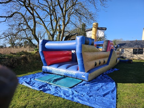 Inflatable pirate ship - pirate,