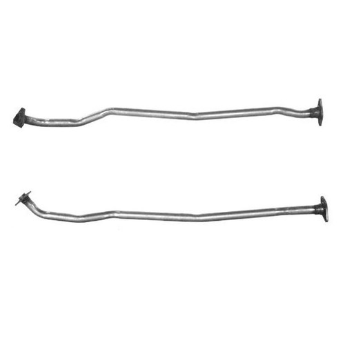 Front exhaust pipe and - front,