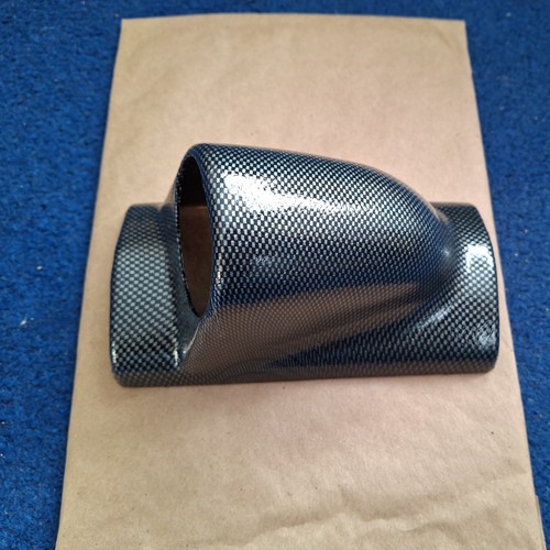 52mm car gauge - holder, carbon