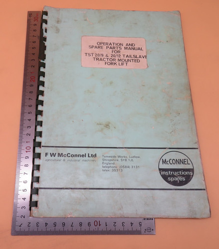 Mcconnel operation spare parts - mcconnel,