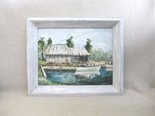 Vintage Seaside Landscape