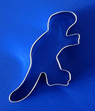 Tyrannosaurus Cookie Cutter 5.5" T-Rex Dinosaur Prehistoric Animals Metal NEW