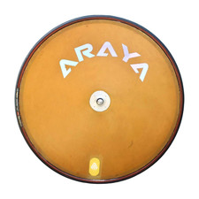 Vintage ARAYA Aramid Composite Disc Wheel 700c Rear Track Piste NJS 120mm Hub
