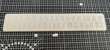 Tim Holtz Chip Block Alphabet