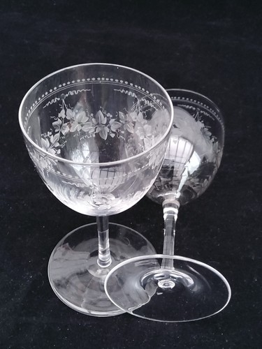 Victorian pair wine port - victorian,