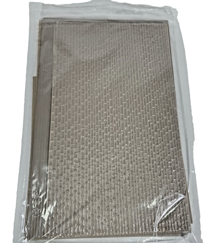 Plastic plateform corrugated - plastic,