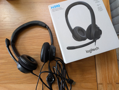 Logitech h390 wired over - h390,