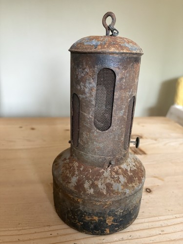 Vintage paraffin heater - paraffin,
