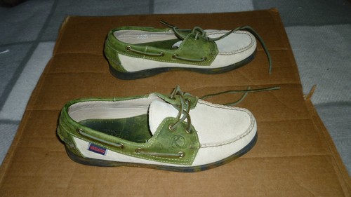 Sebago docksides womens - docksides, green