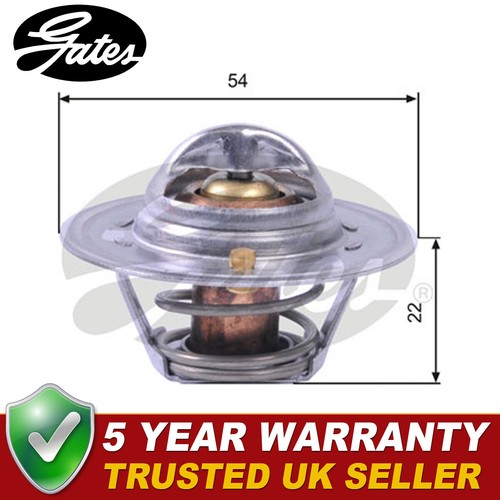 Gates coolant thermostat - thermostat, fits