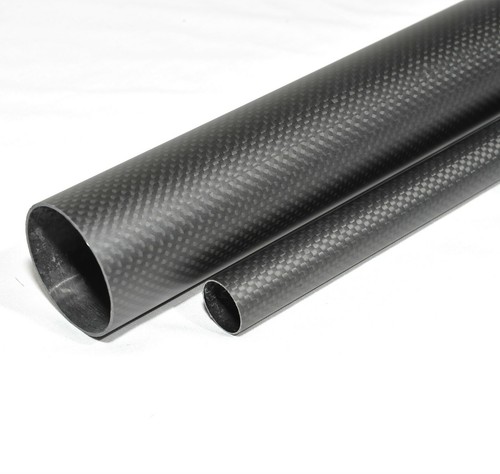 Carbon fiber tube 55mm - carbon,
