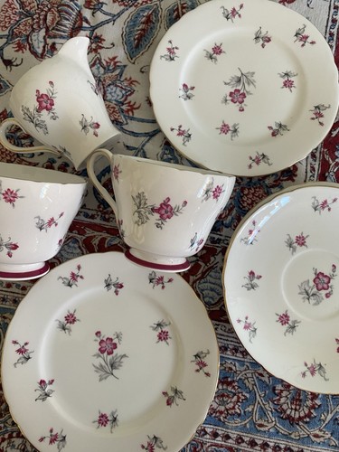 Part tea set charm pattern - part,