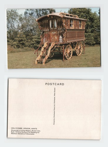 Vintage postcard showman - vintage,