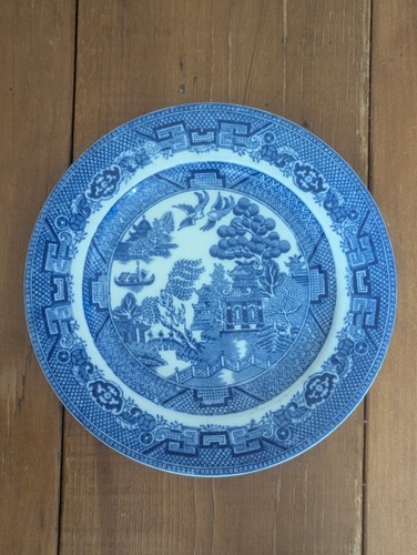 Antique allertons blue - allertons, willow
