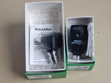 welch allyn ophthalmoscope 11720 with welch allyn 25020 diagnostic otoscope head