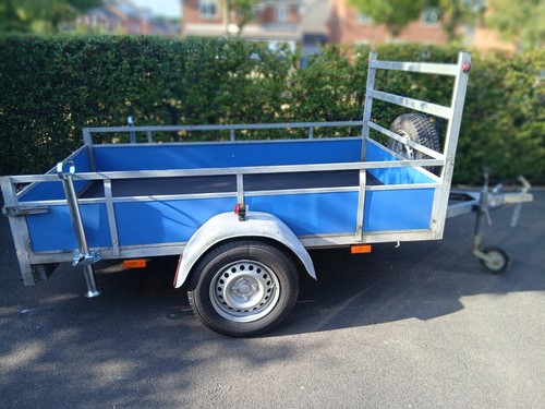 Car trailer galvanised - , frame