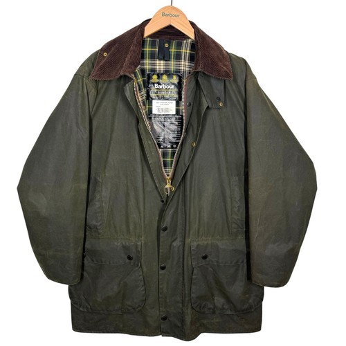 Barbour a200 border wax jacket - a200,