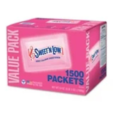 Sweet'N Low Zero Calorie Sweetener Value Pack, 1500 count, 53 oz Fast Shipp