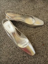 Zara Ladies Silver Metallic