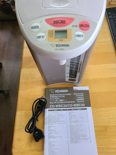 Zojirushi wbc40 micom - zojirushi,
