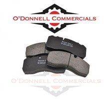 Brake Pads WVA29093/WVA29095 210.7X92.5X30mm DAF Iveco Mercedes Trailer