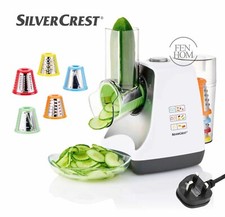 Electric Grater 5in1 Vegetable Fruit Cheese Cutter Slicer Chopper Salad Maker  