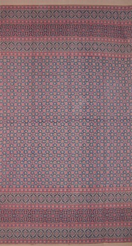 Moroccan foulard print curtain - foulard,