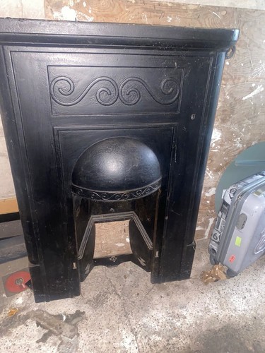 Cast iron fireplace - cast,