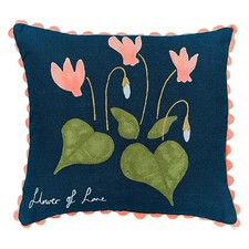 Scion Flower Of Love Cushion 45cm x 45cm Midnight