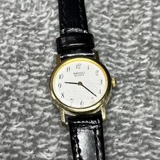 seiko quartz ladies watch Japan 2p20-0A10 Working New Strap