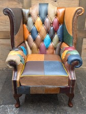 Queen Anne Highback chair /