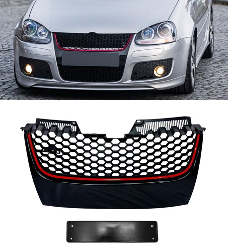 Front grille with - with, strip