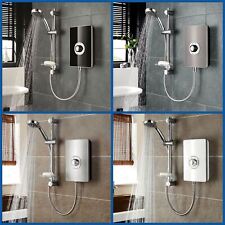 Triton Aspirante Electric Showers Black White Steel Sand Gun Metal 8.5kW 9.5kW