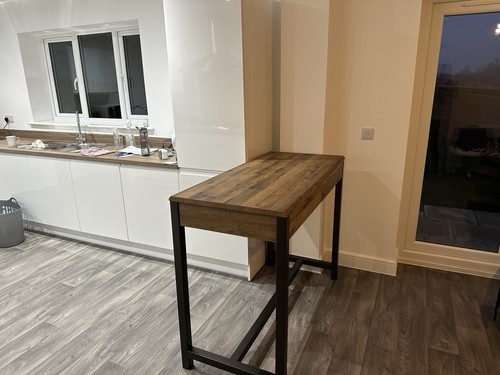 Freestanding kitchen island - kitchen,
