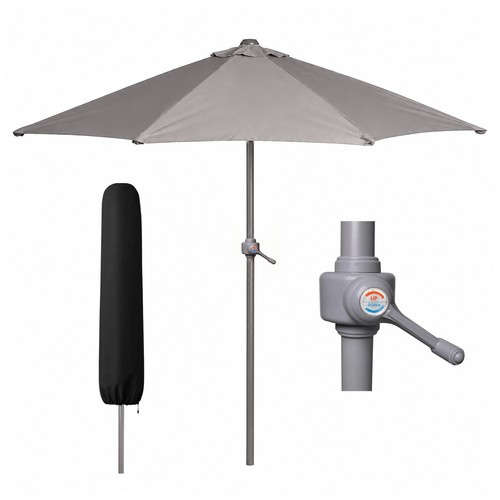 Garden parasol grey patio - garden,