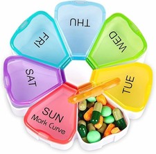 Weekly Daily Pill Box
