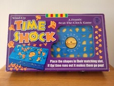 Time Shock Game - A Frantic Beat The Clock Shape Placing Game - Complete