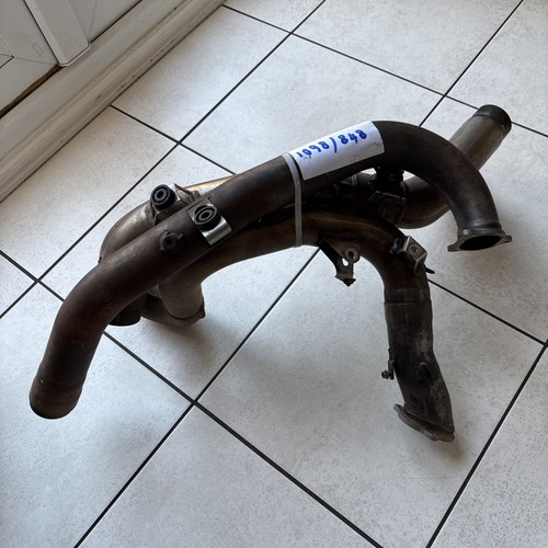 Ducati 848 exhaust downpipes - exhaust,