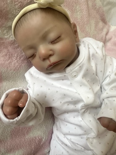 Reborn baby girl - handmade, a
