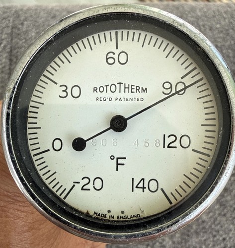 Vintage rototherm dial - vintage,