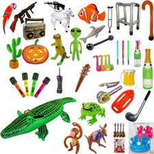 New INFLATABLE BLOW UP TOYS Halloween Stag Hawaiian Beach Hen Fancy Dress Party