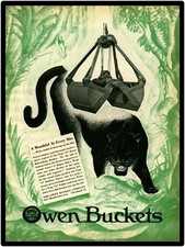 Vtg. Look Owen Buckets New