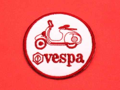Vespa scooter patch sew iron - patch,