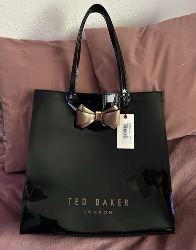 Ted baker large black icon - baker,