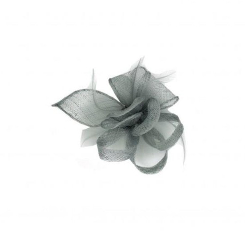 Small sinamay looped curl - small,