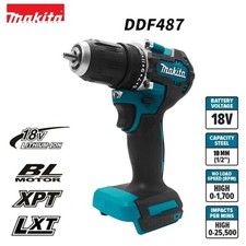 Makita DDF487 LXT 18V Brushless Cordless Drill Driver Bare Unit Body Only UK
